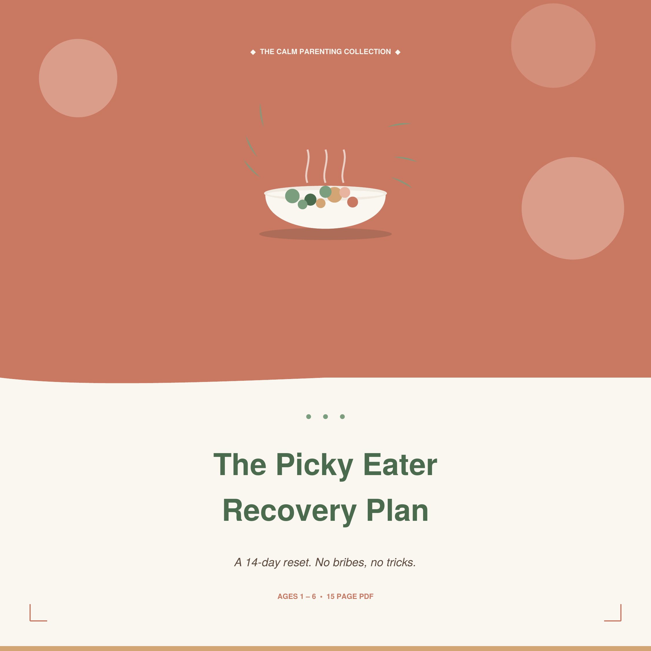 The Picky Eater Recovery Plan